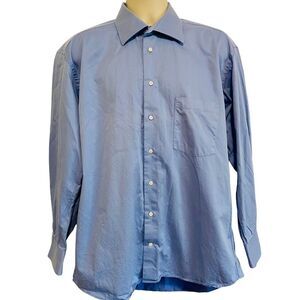 PATRICK JAMES Blue Button Down Shirt